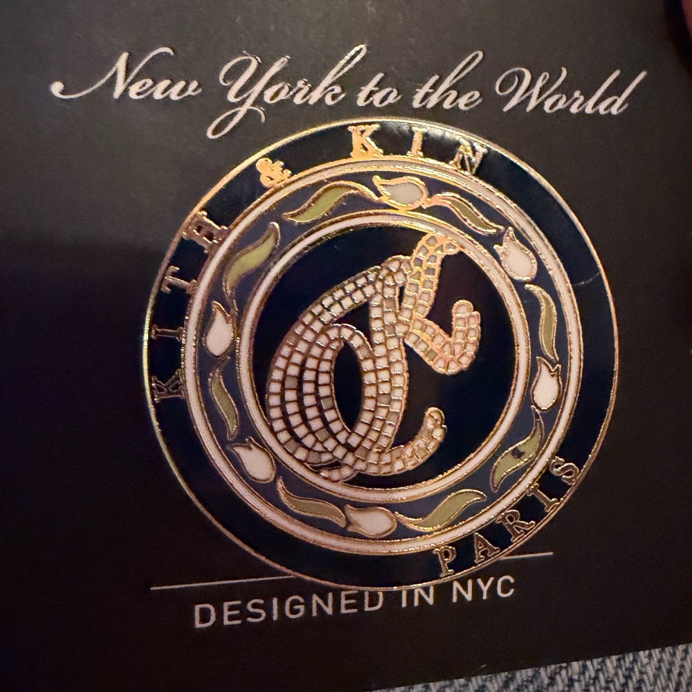 KITH PARIS LIMITED EDITION MOSAIC PIN